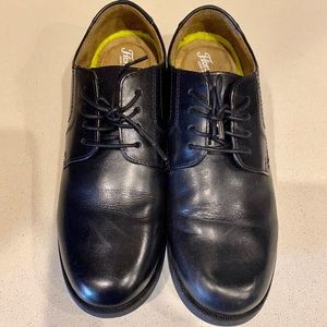FLORSHEIM BOYS SZ 6 BLACK Midtown Plain Oxford Jr SHOES